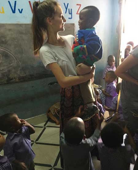 Meadow at an event in Ghana