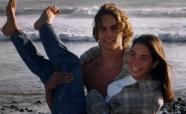 Paul Walker with ex-girlfriend-Rebecca Mcbrain