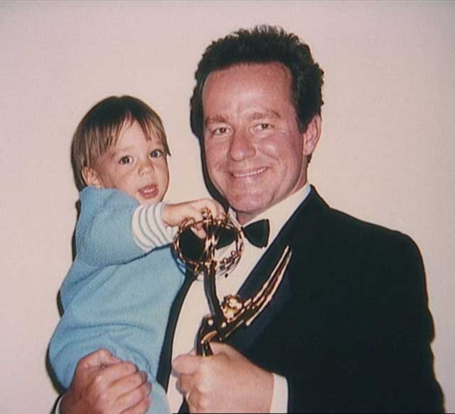 Sean Edward Hartman with father Phil Hartman