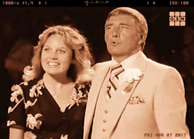 Gretchen Johnson with husband Richard Dawson