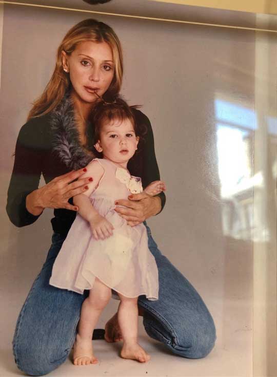 Katherine Herzer with her mother Manuela Herzer