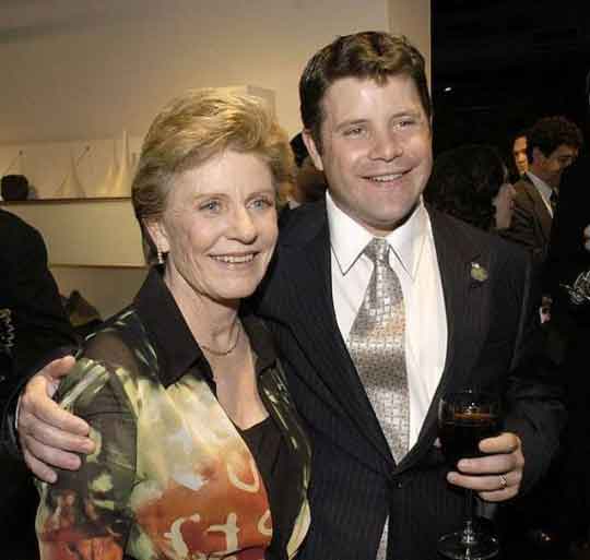 Patty Duke with her son Sean Astin