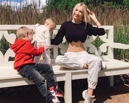 Killer Katrin with her sons