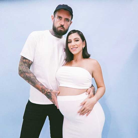 Lena the Plug and Adam Grandmaison expecting their first child