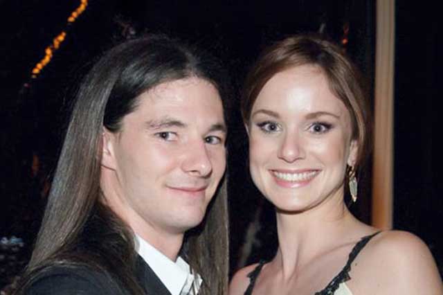 Josh Winterhalt with his wife Sarah Wayne Callies