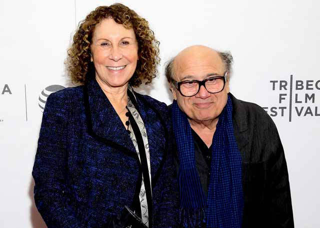 Danny DeVito with his wife Rhea Perlman