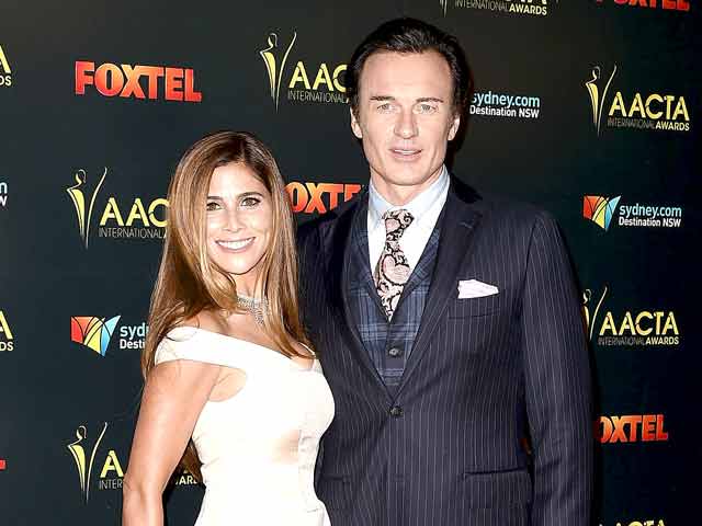 Kelly Paniagua with her husband Julian McMahon