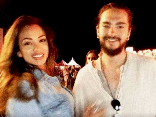 Ria Sommerfeld with her ex-husband Tom Kaulitz