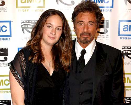 Jan Tarrant's ex-boyfriend Al Pacino with their daughter Julie Marie