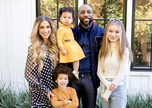 Weslie Fowler with her family