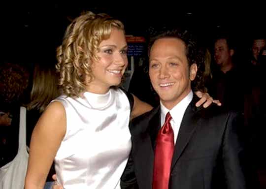 Helena Schneider and Rob Schneider