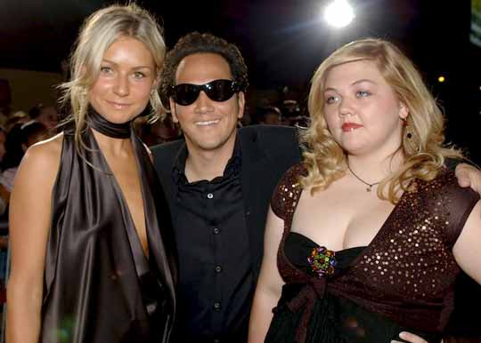 Helena Schneider with her ex-husband Rob Schneider and step-daughter Elle King